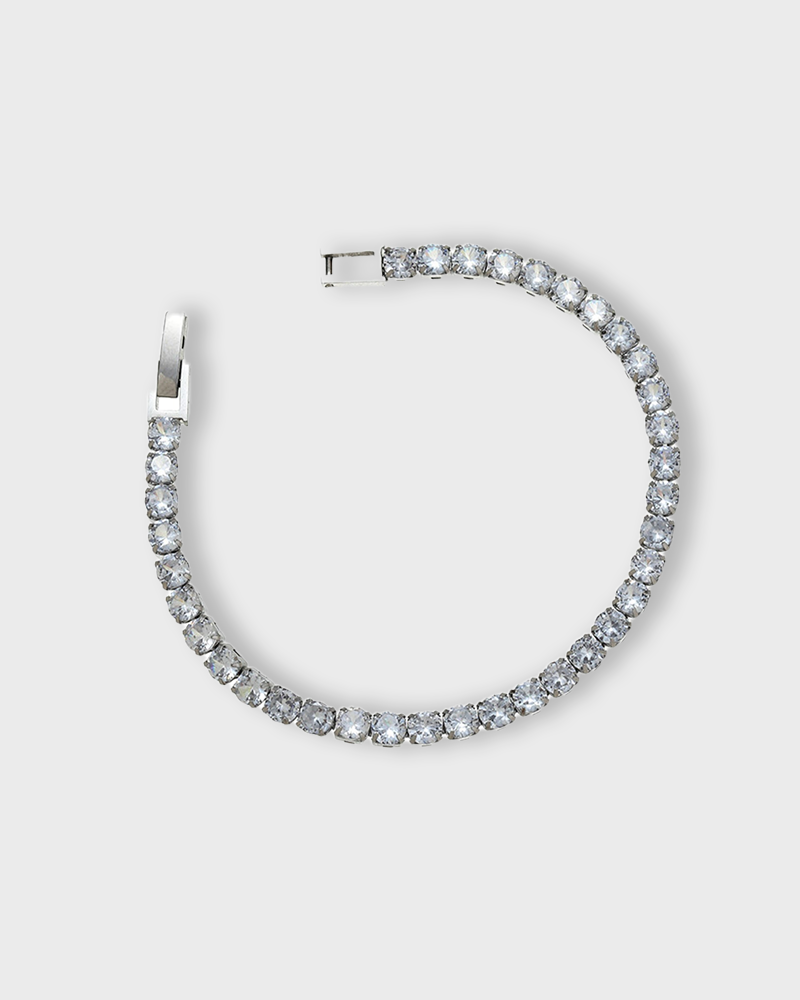 SUNVES LUCEDIA BRACELET — slim bracelet set with brilliant-cut stones