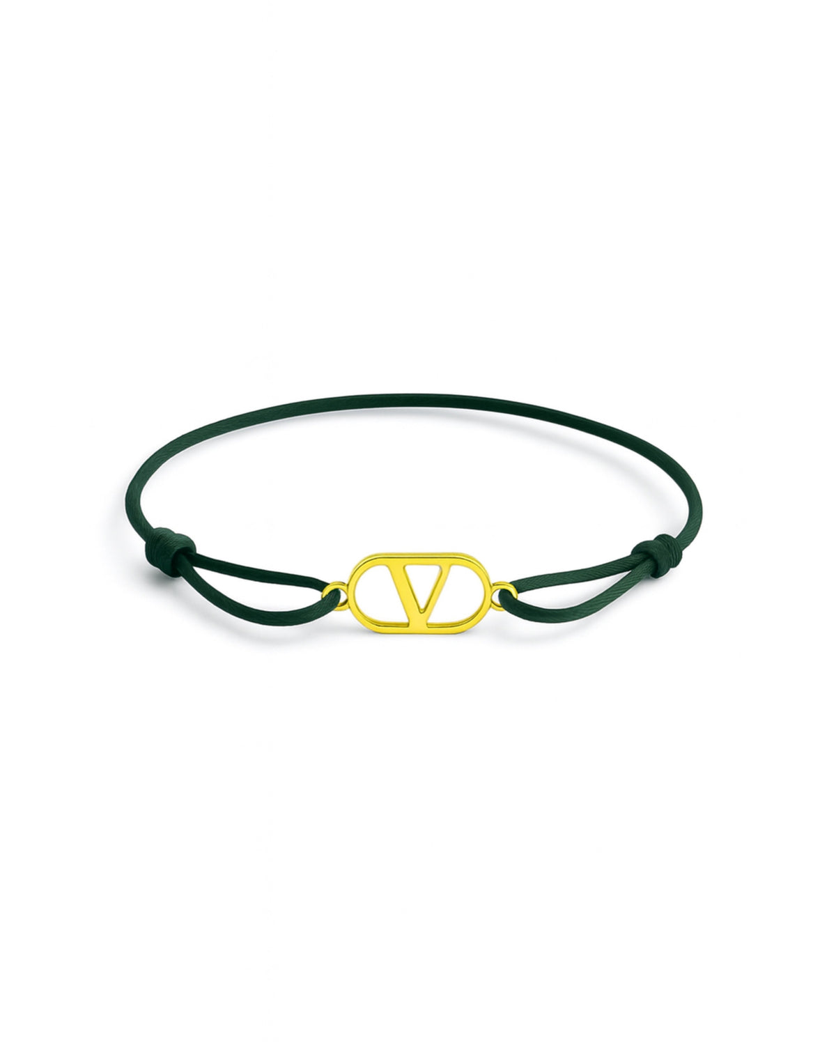 SUNVES VICE BRACELET in green gold — adjustable stainless steel bracelet