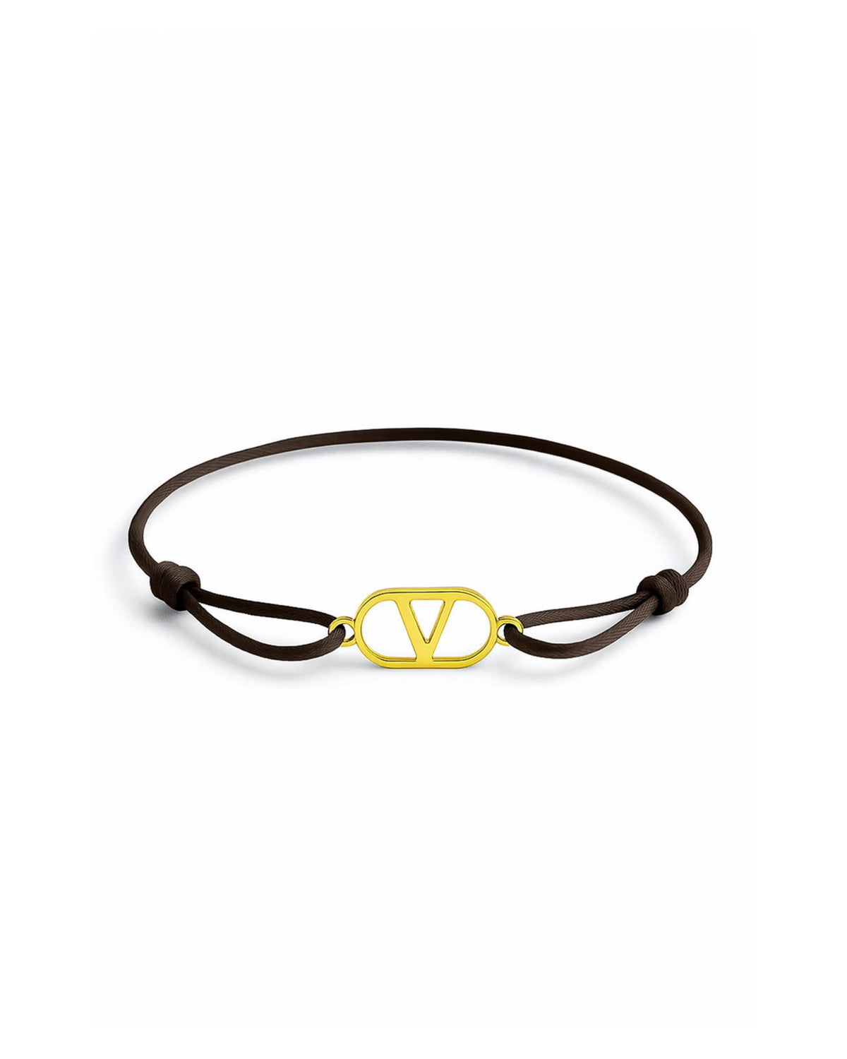 SUNVES VICE BRACELET in brown gold — adjustable stainless steel bracelet