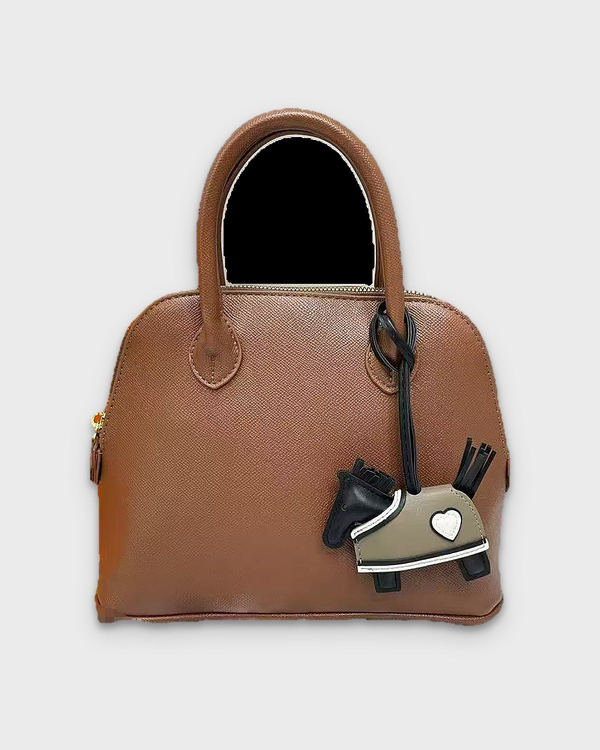 Sunves Camille Dome Bag in brown, studio