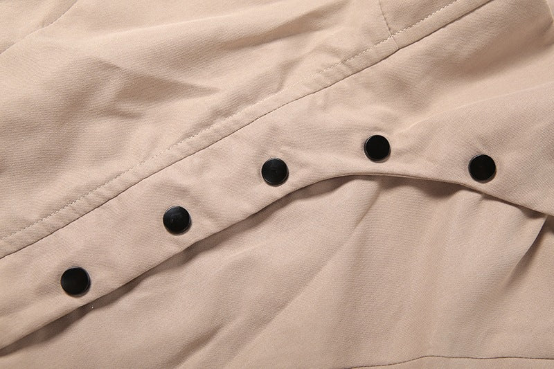 Sunves Rhea Cropped Top, snap buttons
